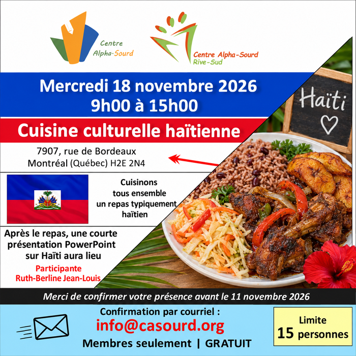 Cuisine culturelle haïtienne